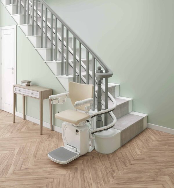 Handicare 4000 Curved Stairlift.