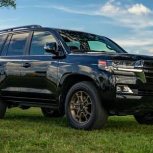 2021 Toyota Land Cruiser Heritage Edition black