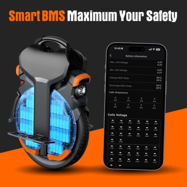 InMotion V11Y Electric Unicycle - Image 5
