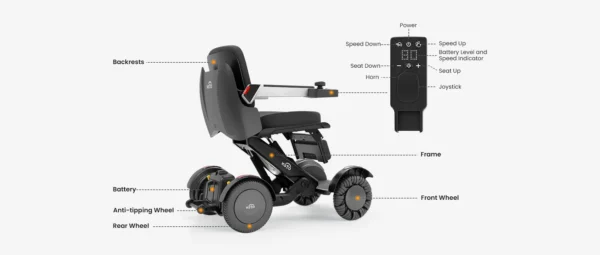 XSTO M4 Self Balancing Power Wheelchair online