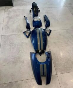 Superior Blue Tin Set for Sale