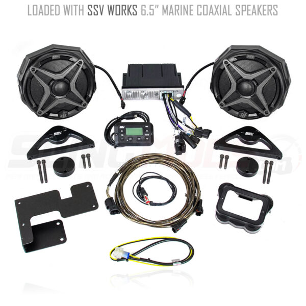 Can-Am Spyder F3/F3S Bluetooth Stereo System by SSV Works - Image 2